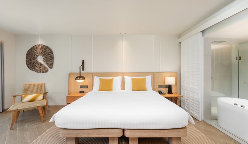 SAii Laguna Phuket Club Ocean Front King Bed Bed